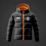 Grey Puffer jacket